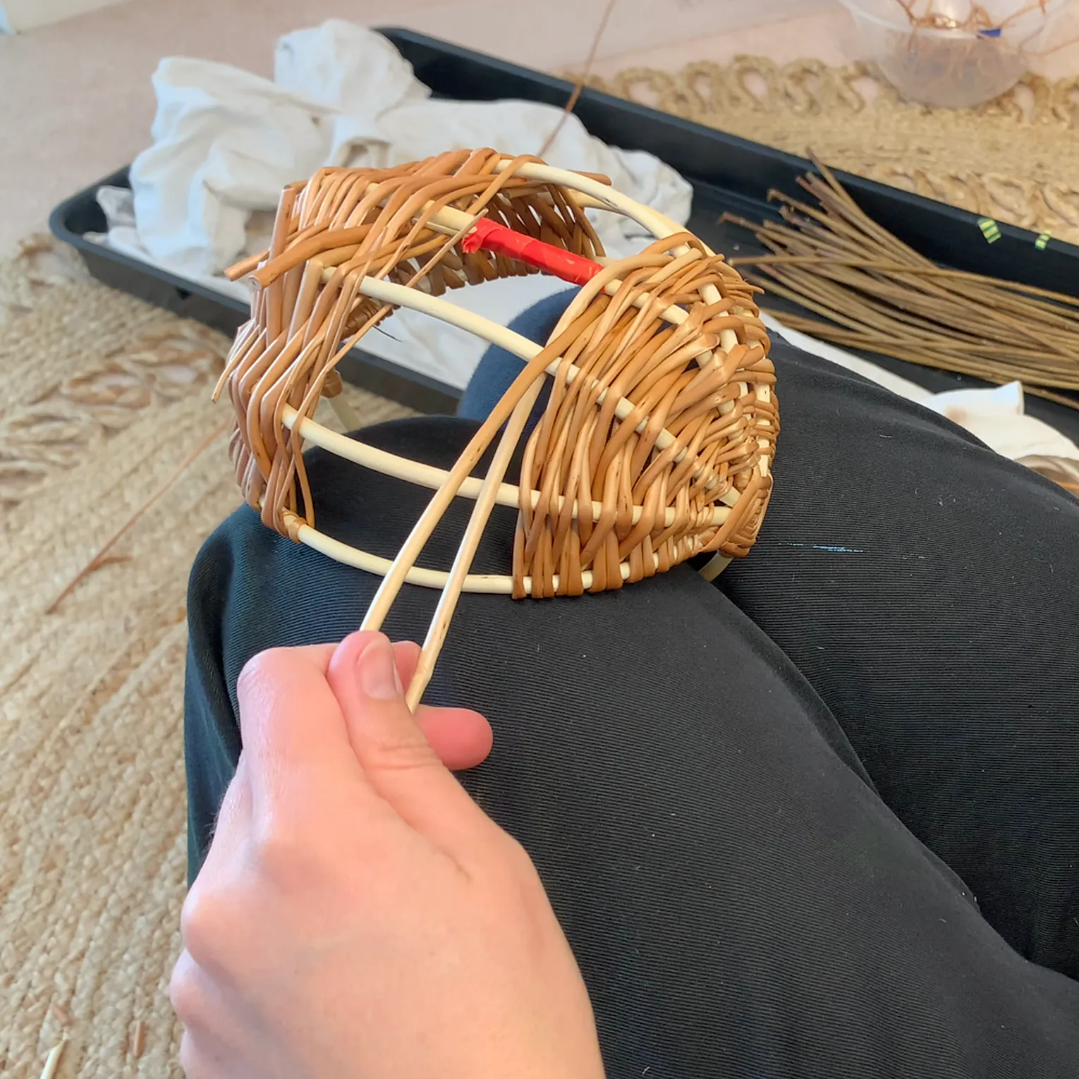 Mini Frame Basket Tutorial - Image 5