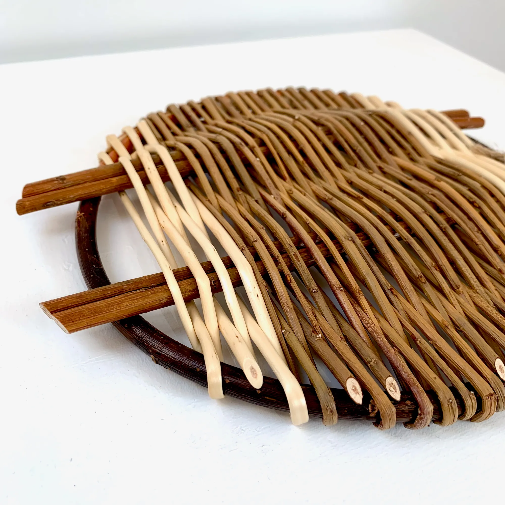 a willow tension tray otherwise know as a willow trivet